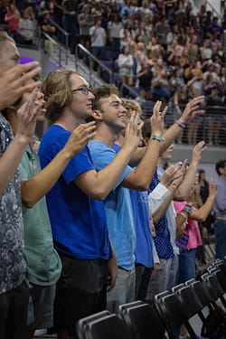 Students at Opening Assembly 2023