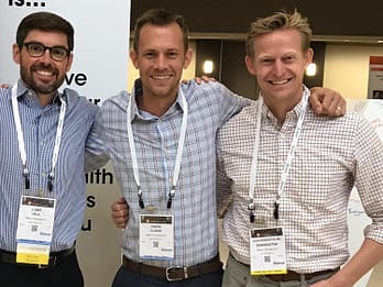 TimelyMD team from left: Luke Hejl, Chris Clark and Alan Dennington, M.D.