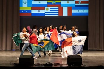 Students celebrating diversity at 29th annual Ethnos.