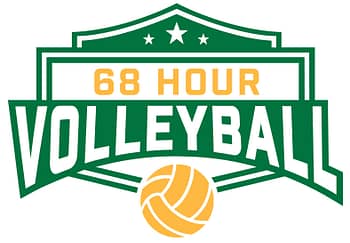 68 Hour Volleyball logo