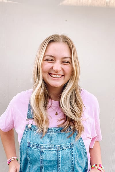 Maddie Rogers, senior graphic design and advertising major from Abilene, will be a graphic design intern at Walt Disney World for six months starting this summer.