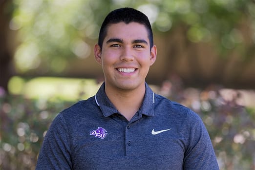 Tony Maldonado, a junior accounting and finance double-major.