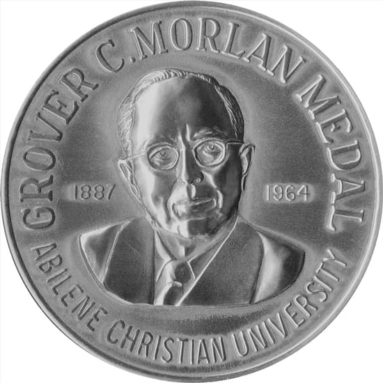 Grover C. Morlan founded the Department of Education and Psychology in 1922. The Morlan Medal Award is given in his honor each year from the Department of Teacher Education.