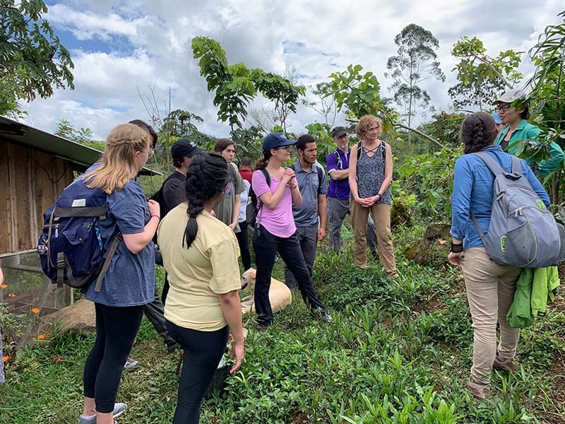 Social entrepreneur class in Costa Rica