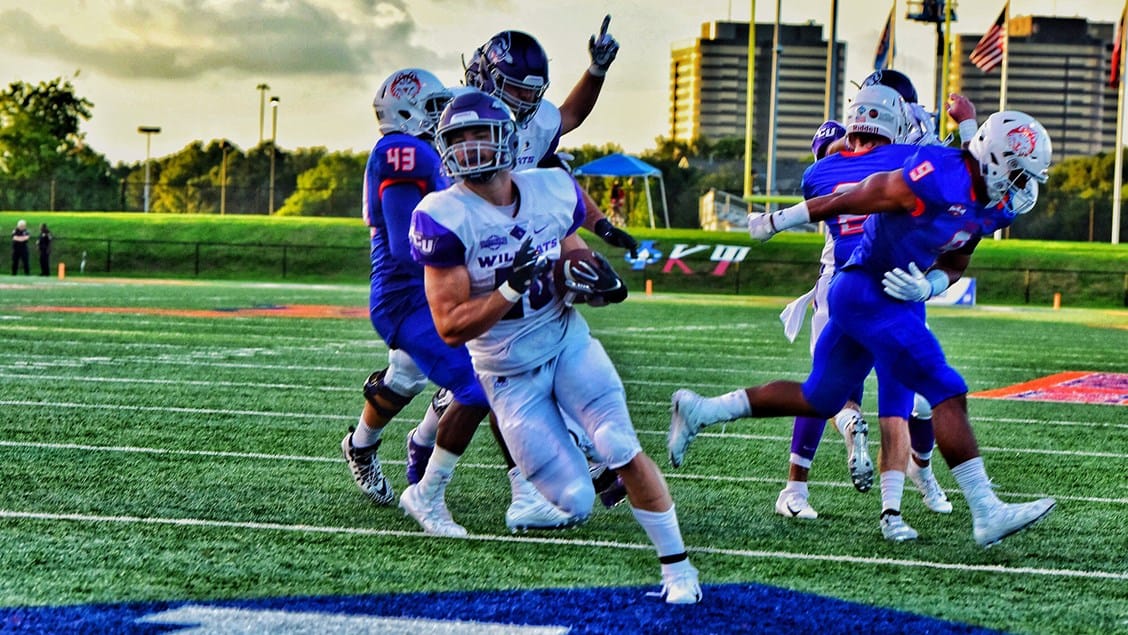 image from a ACU football game