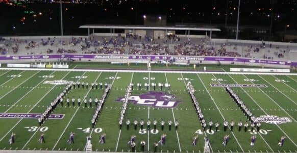 ACU marching band