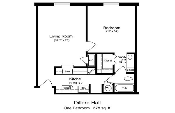 Dillard floorplan