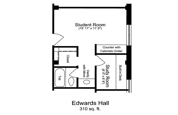 Edwards floorplan