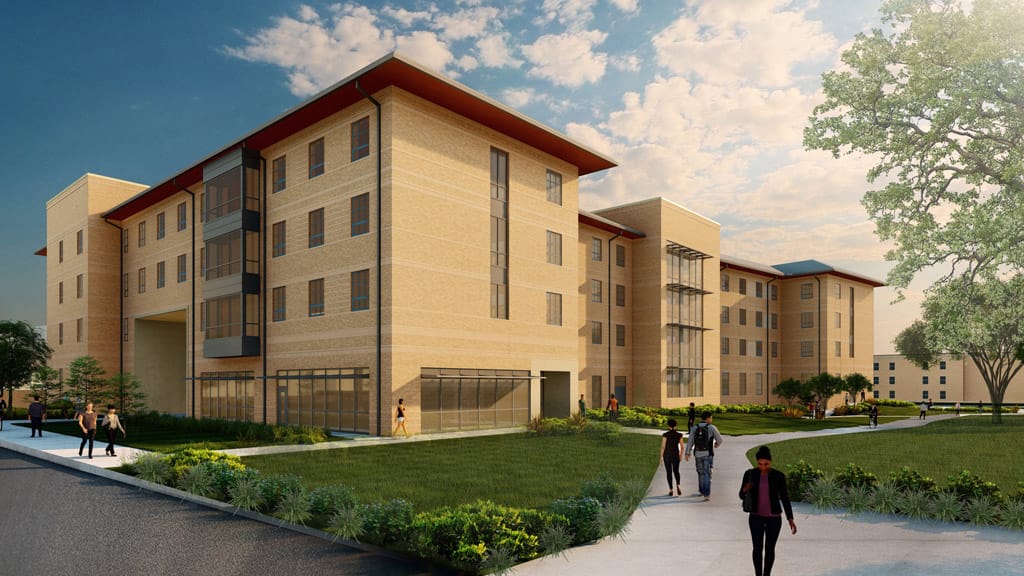 Rendering of Wessel Hall at ACU